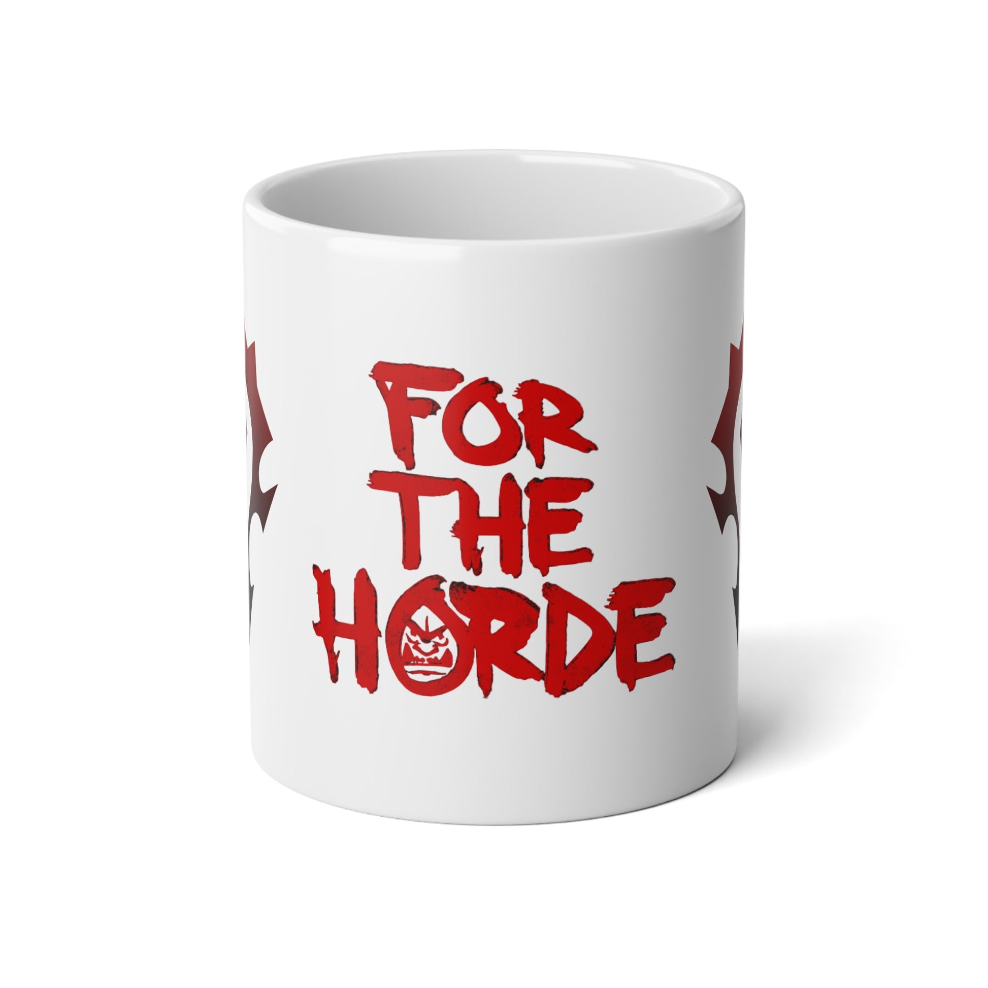 FOR THE HORDE 20 oz gaming mug