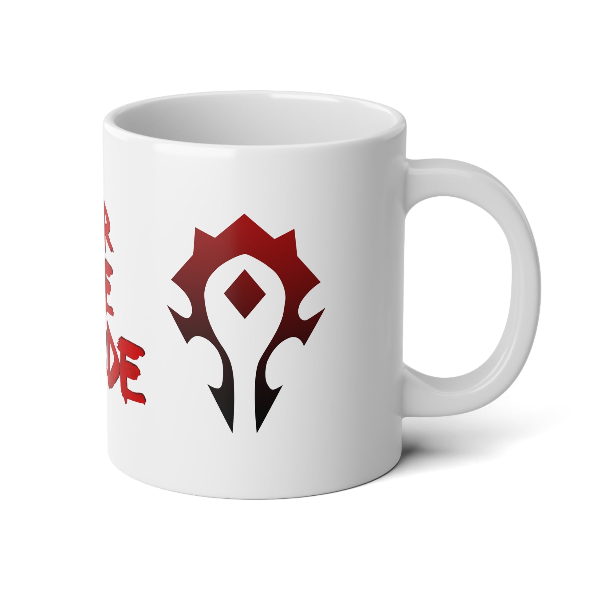 FOR THE HORDE 20 oz gaming mug