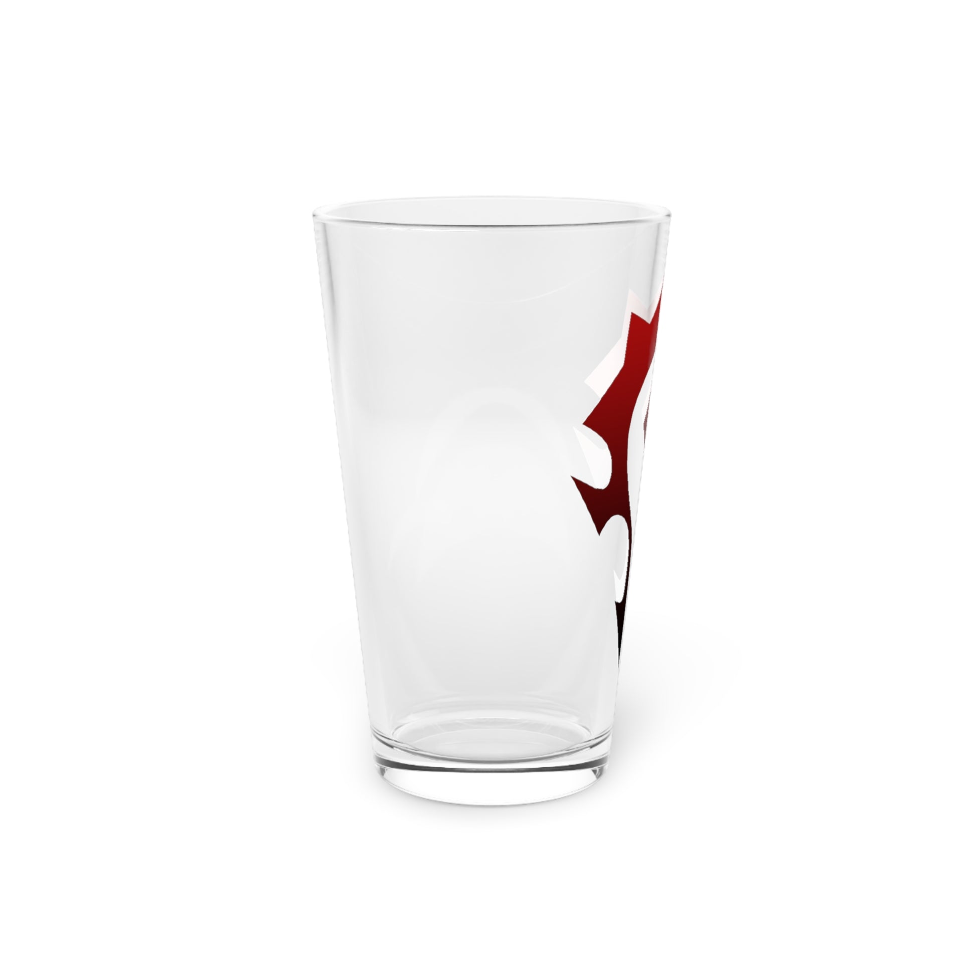 Horde Pint Glass  16 oz | Gamer Barware | Fantasy Faction Gift