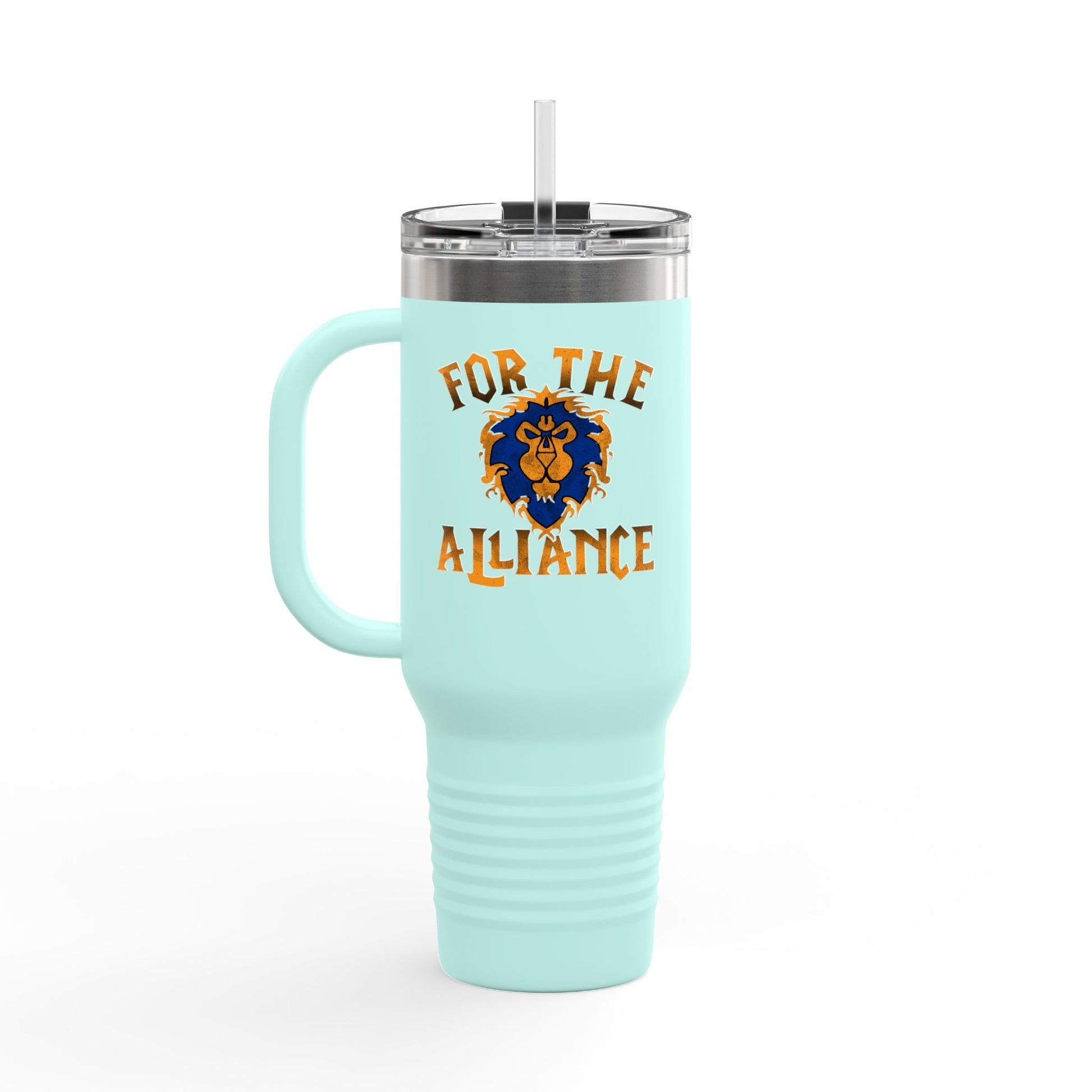 World of Warcraft "For The Alliance" inspired 40 oz Insulated Mug | Polar Camel Thermal