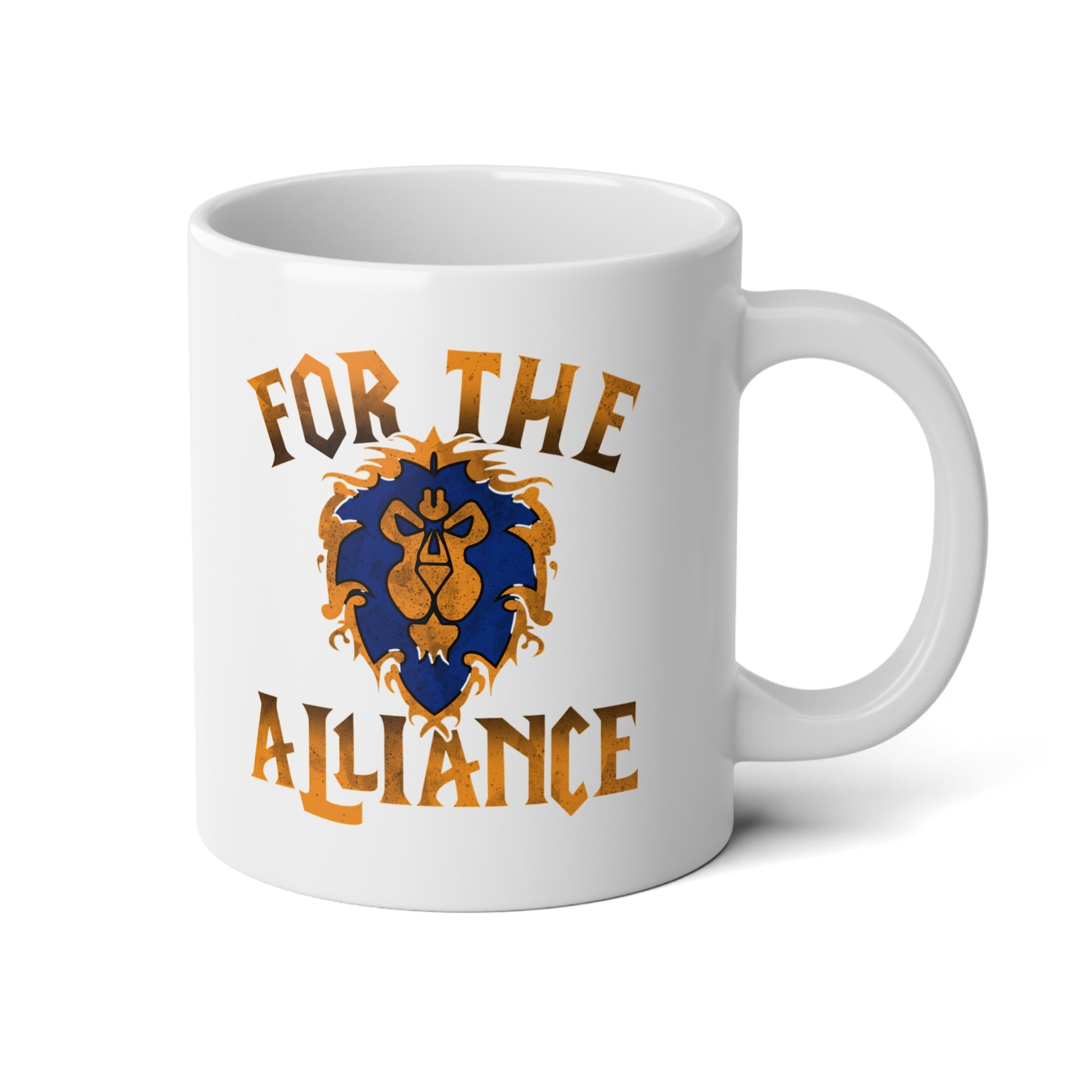 FOR THE ALLIANCE Mug  20 oz Heroic Coffee Chalice