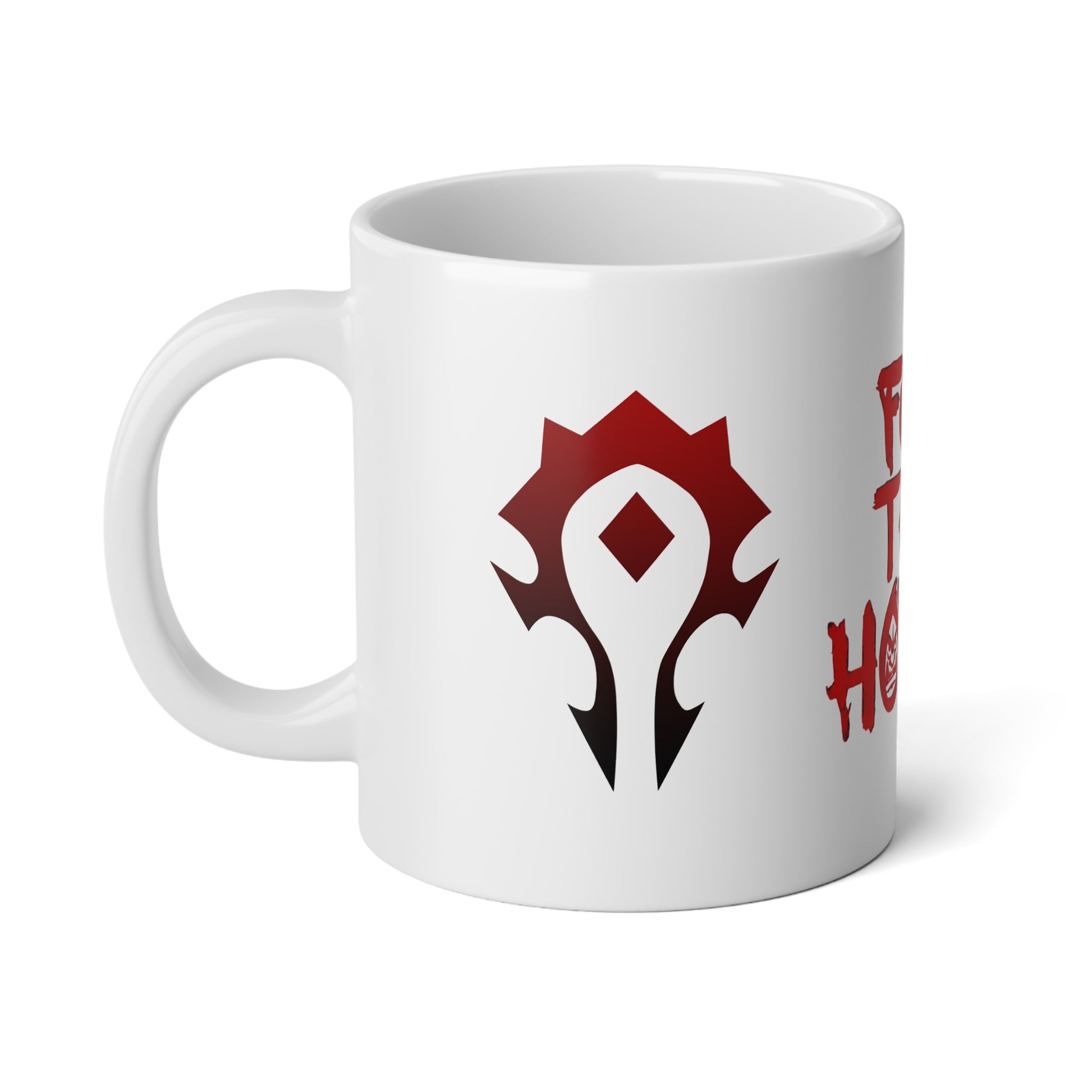 FOR THE HORDE 20 oz gaming mug