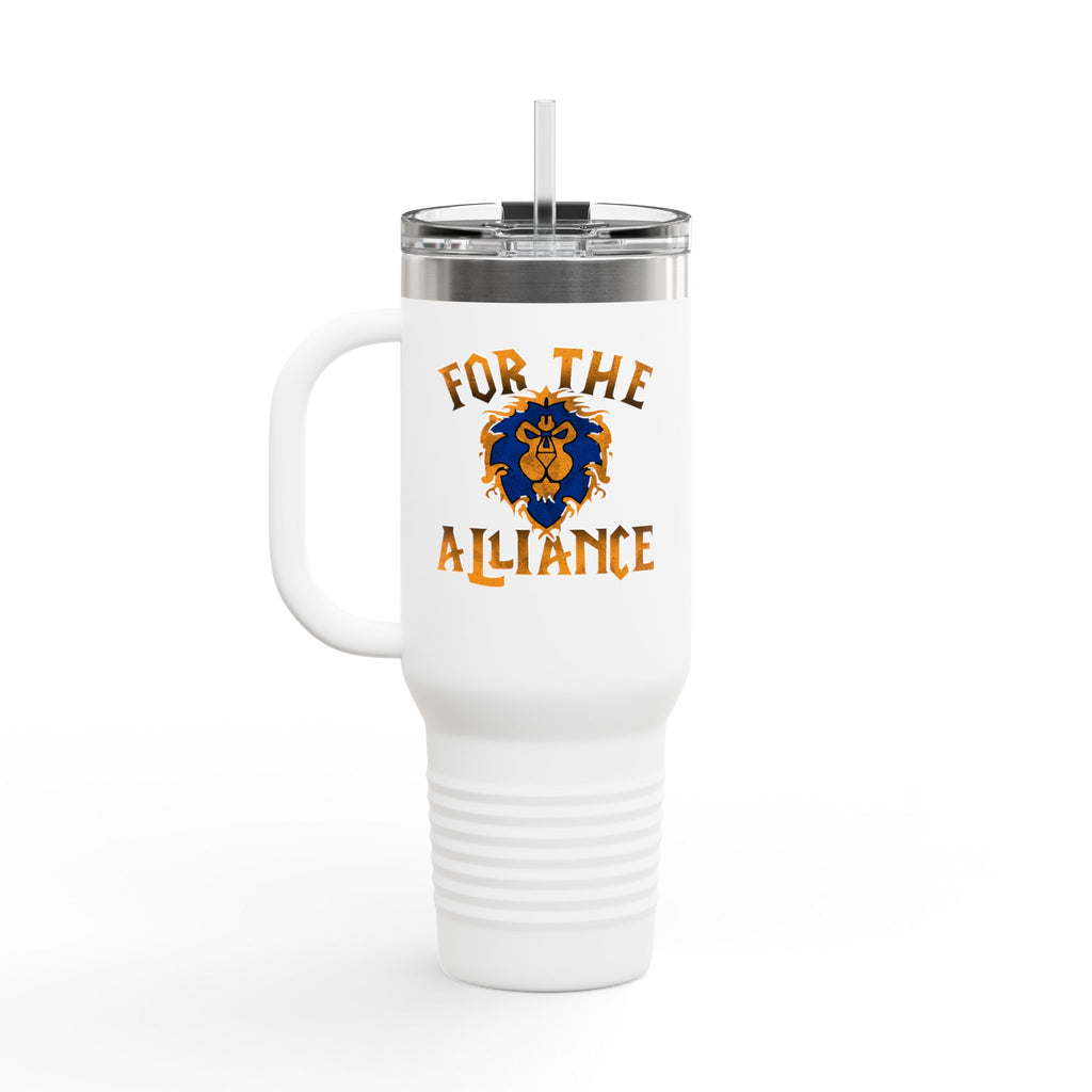 World of Warcraft "For The Alliance" inspired 40 oz Insulated Mug | Polar Camel Thermal