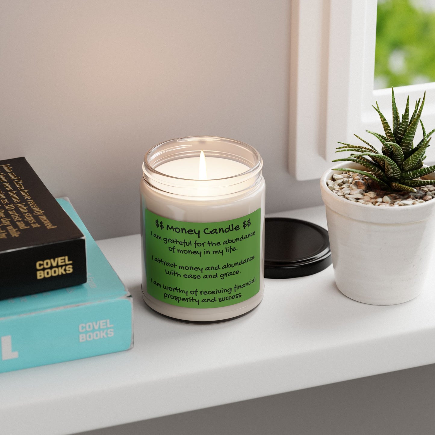 Manifest Your Dreams with a Money Manifestation Candle! Free Shipping!