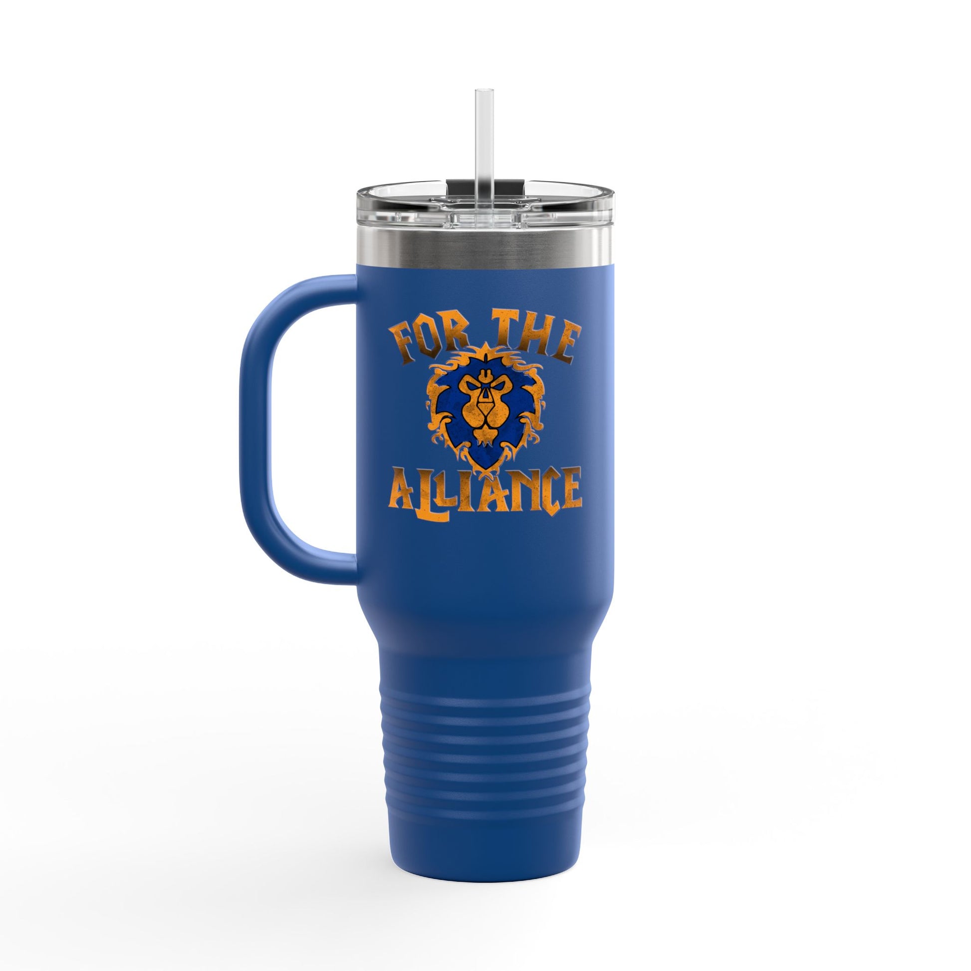 World of Warcraft "For The Alliance" inspired 40 oz Insulated Mug | Polar Camel Thermal